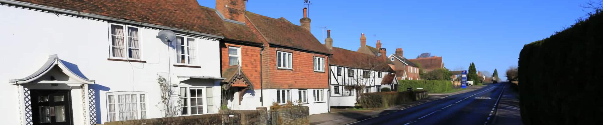 View up Stane Street